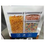 Set of 3 New Pantrymate Space Box Leak Proof Food Storage Containers