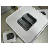 4 New Airtight Food Storage Containers