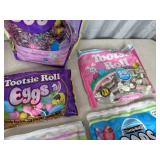 Assorted Candy, Chocolate Cherries, Dots, Fruit Chews, Tootsie Roll Eggs, and More