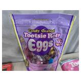 Assorted Candy, Chocolate Cherries, Dots, Fruit Chews, Tootsie Roll Eggs, and More