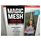 New Magic Mesh Hands-Free Magnetic Screen Door - Deluxe