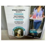 New Magic Mesh Hands-Free Magnetic Screen Door - Deluxe