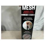 New Magic Mesh Hands-Free Magnetic Screen Door - Deluxe