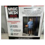 New Magic Mesh Hands-Free Magnetic Screen Door - Deluxe