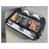 New Roaster Pan with V Rack