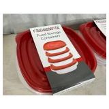 6 New Fridgemate Food Storage Containers