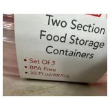 6 New Fridgemate Food Storage Containers