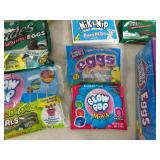 Assorted Candy, Andes Mints, Dubble Bubble Gum, Cotton Candy, Candy Blox, and More