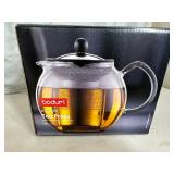 New Bodum Assam Tea Press with Stainless Steel Filter - 34 oz