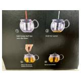 New Bodum Assam Tea Press with Stainless Steel Filter - 34 oz
