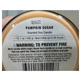 New Signature Soy Plant Based Wax Blend 2 Wick Candle - Pumpkin Sugar