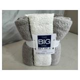6 New "Big One" Wash Cloths