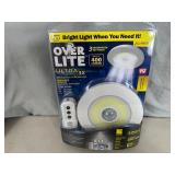 New Over Lite Remote Controlled / Motion Activated Light Fixture