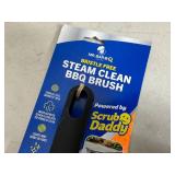 New Mr Bar-B-Q Scrub Daddy Bristle Free Steam Clean Grill Brush