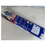 New 3 x 5 ft American Flag with Pole and Bracket
