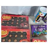 Assorted Candy, Chocolate Cherries, Dots, Fruit Chews, Tootsie Roll Eggs, and More