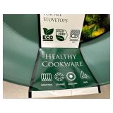 New 11 inch Ceramic Coated Aluminum Induction Safe Frying Pan