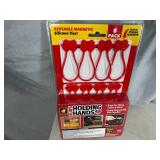 New 8 Pack of Ruby Holding Hands Magnetic Silicone Ties / Organizers