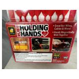 New 8 Pack of Ruby Holding Hands Magnetic Silicone Ties / Organizers