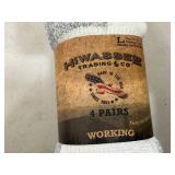 New 4 Pack of Hiwassee Trading Socks