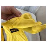 New Dewalt Leather Gloves and Coated Gripper Work Gloves - Size XL