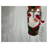Cute Solar Light Hot Air Balloon with Santa