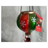 Cute Solar Light Hot Air Balloon with Santa