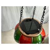 Cute Solar Light Hot Air Balloon with Santa