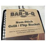 New Mr. Bar-B-Q Non Stick Grill and Flip Basket