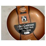 New 8 inch Ceramic Copper Coated Frying Pan