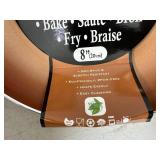New 8 inch Ceramic Copper Coated Frying Pan