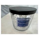 New Village Candle 2 Wick Winter Clementine Candle