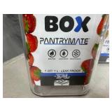 4 New Airtight Food Storage Containers