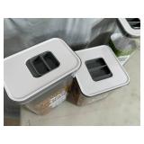 4 New Airtight Food Storage Containers