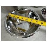 4 New Bene Casa Stainless Steel Mixing Bowls