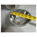 4 New Bene Casa Stainless Steel Mixing Bowls