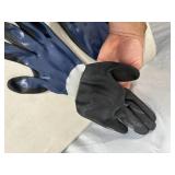 5 New Pairs of True Grip Water Resistant Work Gloves - Size XL