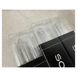 3 New Sets of Sovaro Reusable Straws with Cleaning Brushes