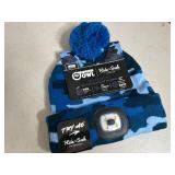 New Night Owl Rechargeable LED Lighted Beanie Hat - Kids
