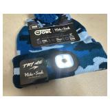 New Night Owl Rechargeable LED Lighted Beanie Hat - Kids