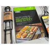 New BBQ Grilling Tools, Mini Burger Basket, BBQ Sheet