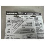New Swanson 2 pc Speed Square Set - 7 inch and 4 1/2 inch.