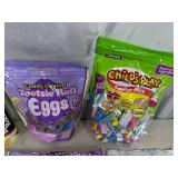 Assorted Candy, Chocolate Cherries, Tootise Roll Eggs, Fruit Chews, Dots, and More