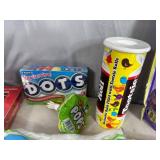 Assorted Candy, Chocolate Cherries, Tootise Roll Eggs, Fruit Chews, Dots, and More