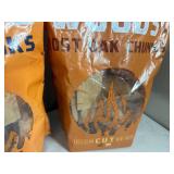 2 New Bags of Smokey Woods Oak and Pacan Wood Smoking Chunks