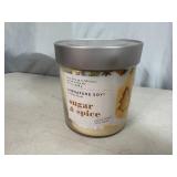 New Signature Soy Plant Based Wax Blend 2 Wick Candle - Sugar & Spice