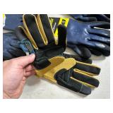 6 New Pairs of Scotts and True Grip Work Gloves - Medium