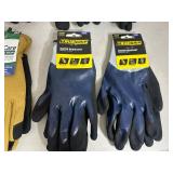 6 New Pairs of Scotts and True Grip Work Gloves - Medium