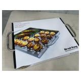 New Broil King Flat Grill Stainless Steel Topper