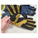 6 New Pairs of Scotts and True Grip Work Gloves - Large